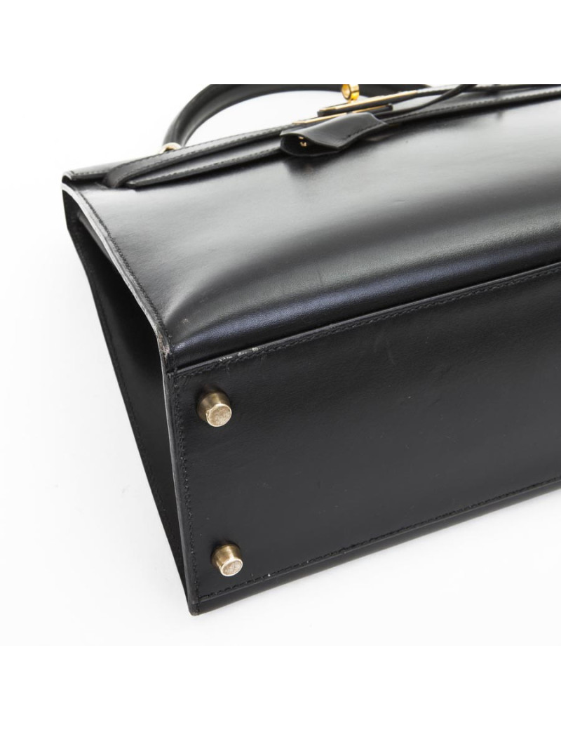 Sac HERMES Kelly noir 
