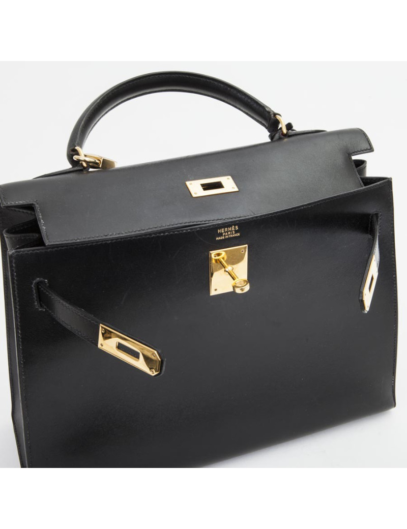 Sac HERMES Kelly noir 
