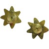 Boucles d'oreille clips CHRISTIAN LACROIX étoile en métal doré Vintage