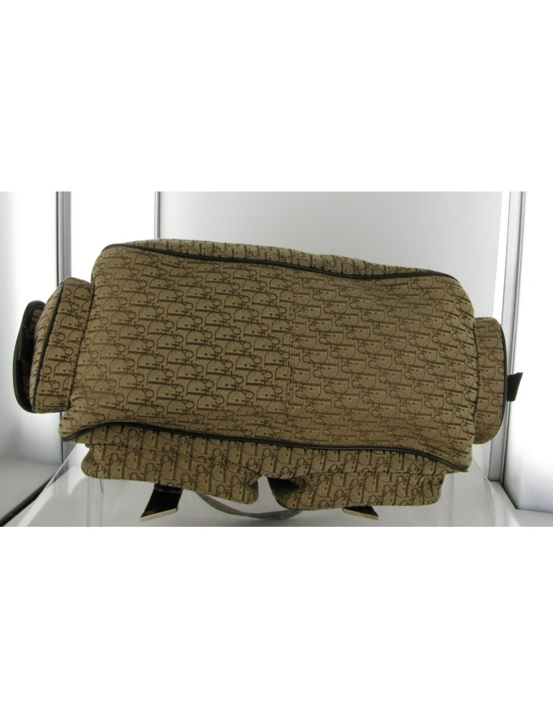 Sac DIOR en toile monogrammée