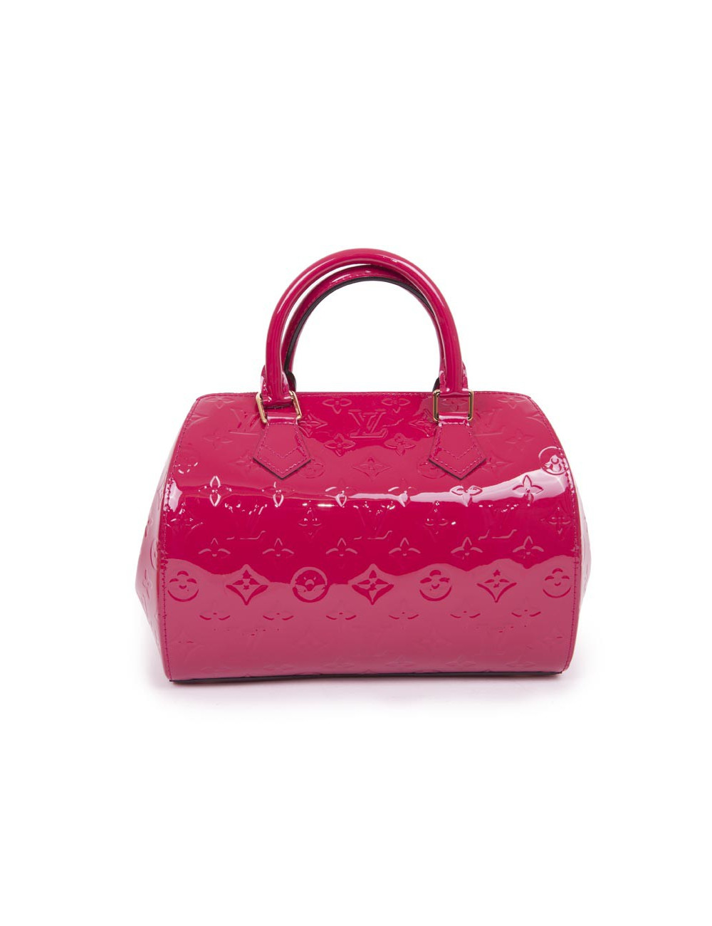 Sac LOUIS VUITTON cuir verni fuchia