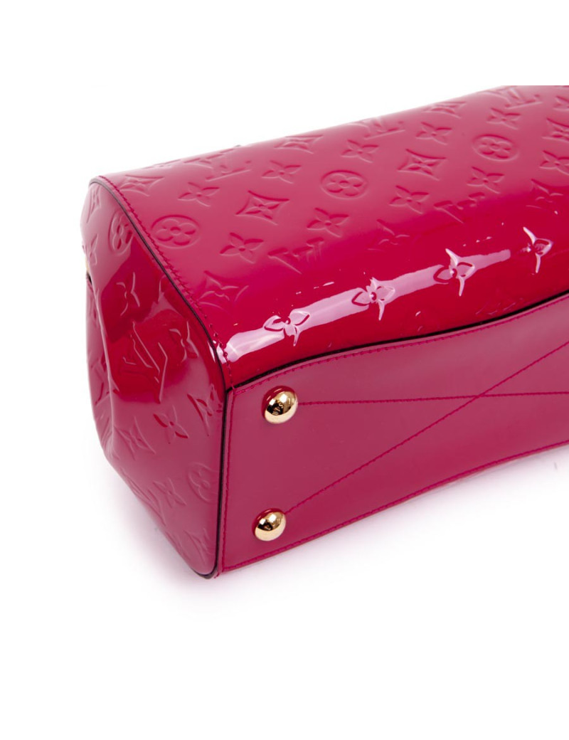 Sac LOUIS VUITTON cuir verni fuchia