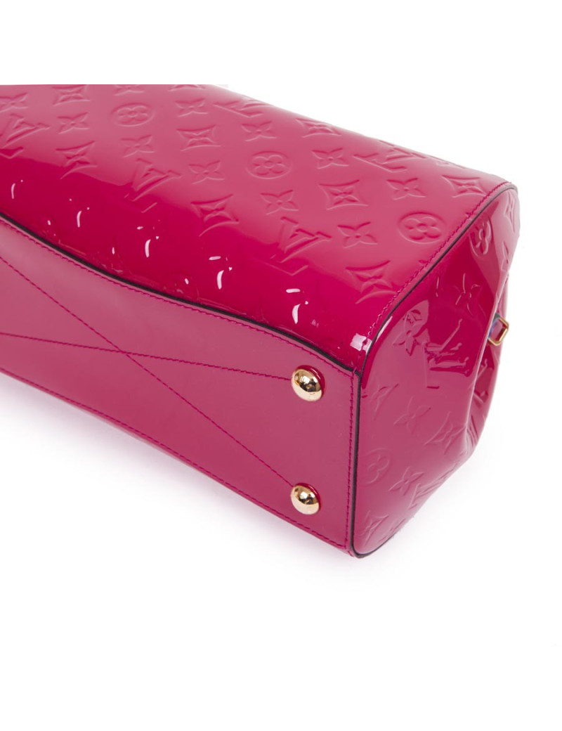 Sac LOUIS VUITTON cuir verni fuchia