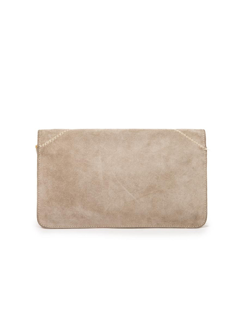 Mini sac HERMES Vintage daim naturel