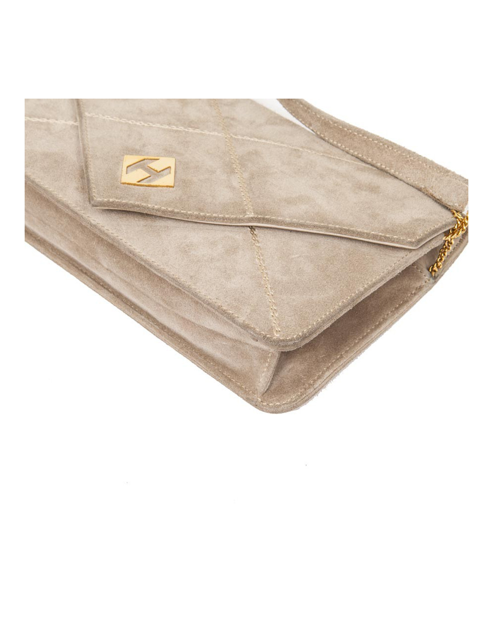 Mini sac HERMES Vintage daim naturel