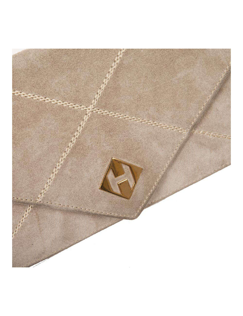 Mini sac HERMES Vintage daim naturel