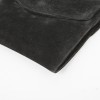 HERMES vintage clutch in black suede
