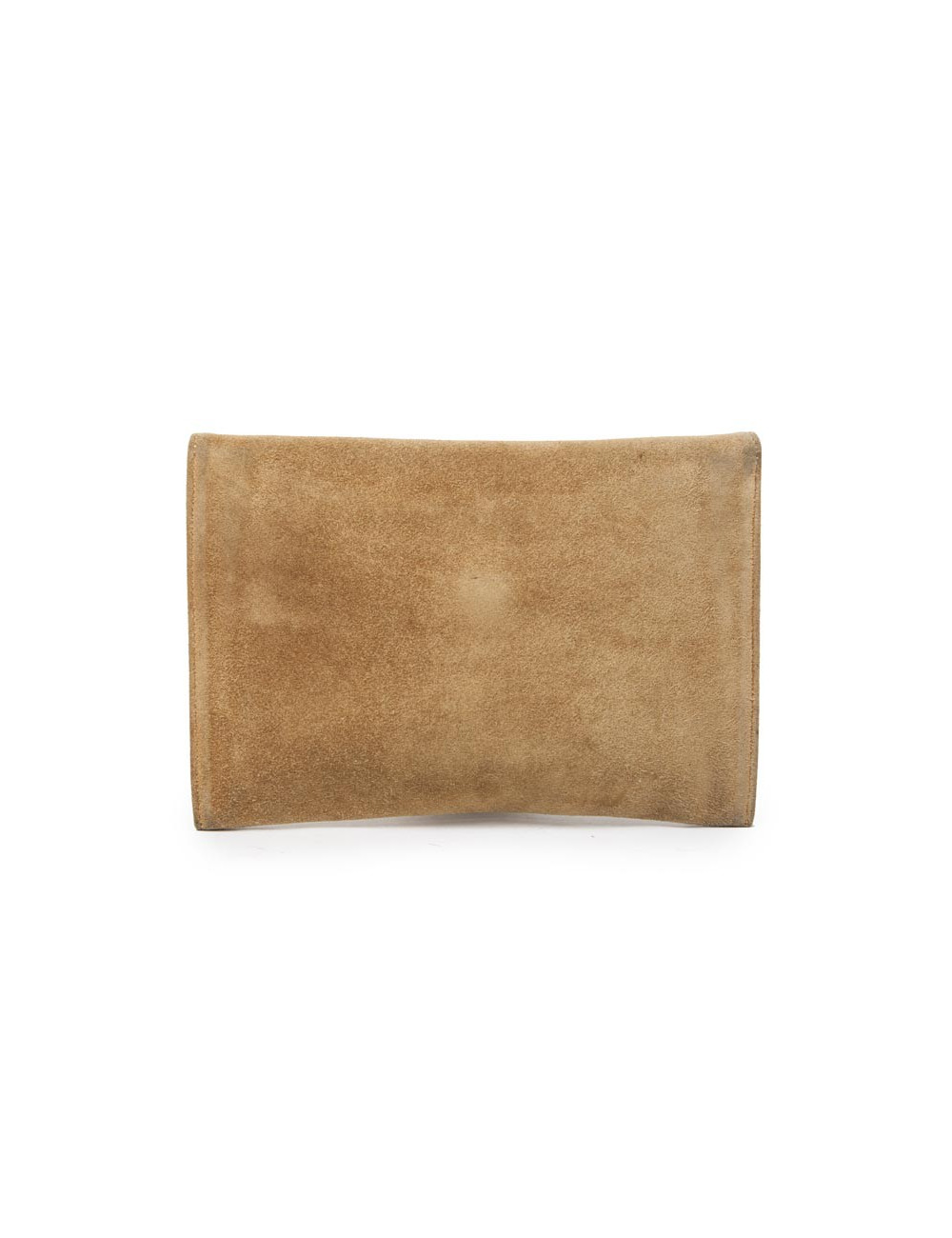 Pochette HERMES en daim 