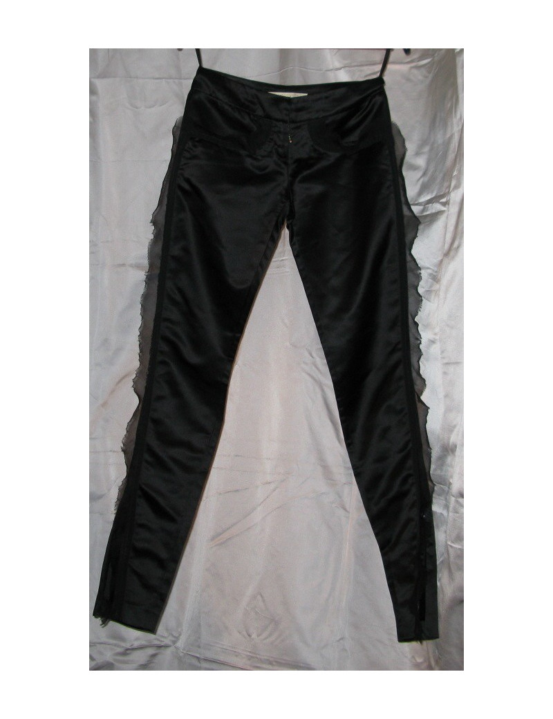 Pantalon STELLA McCARTNEY T38 en soie noire