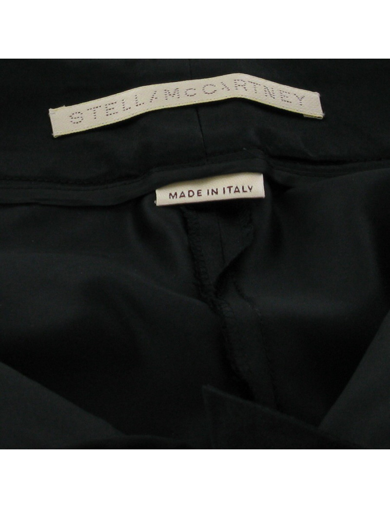 Pantalon STELLA McCARTNEY T38 en soie noire