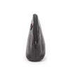 Mini sac COURREGES cuir grainé noir Vintage