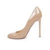 CHRISTIAN LOUBOUTIN pumps in beige patent leather size 40EU