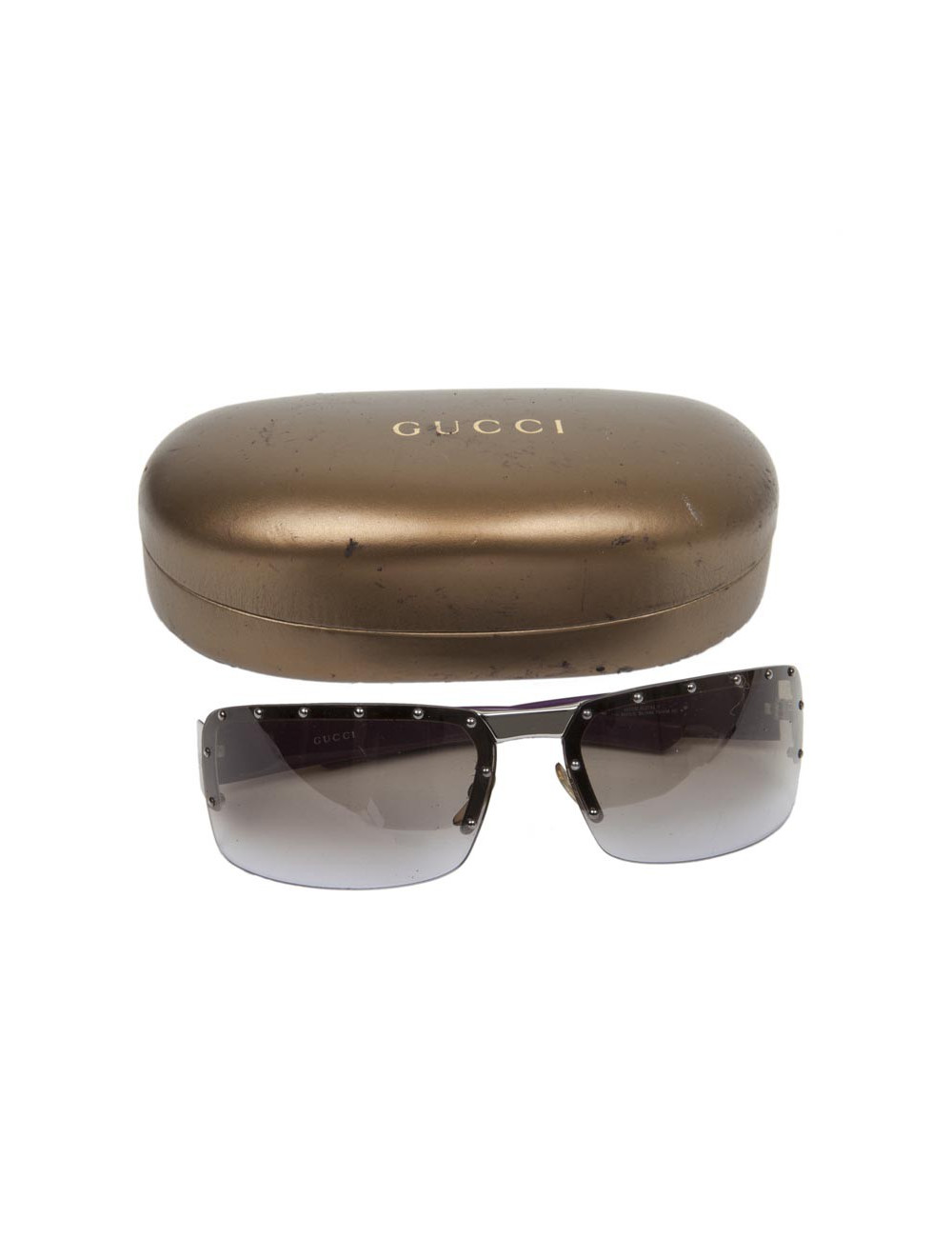 Lunettes de soleil GUCCI violet