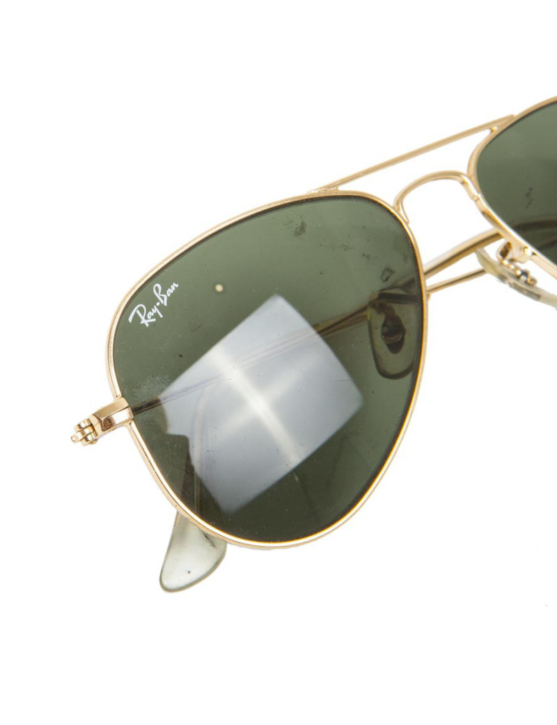 Lunettes de soleil RAY BAN en métal doré