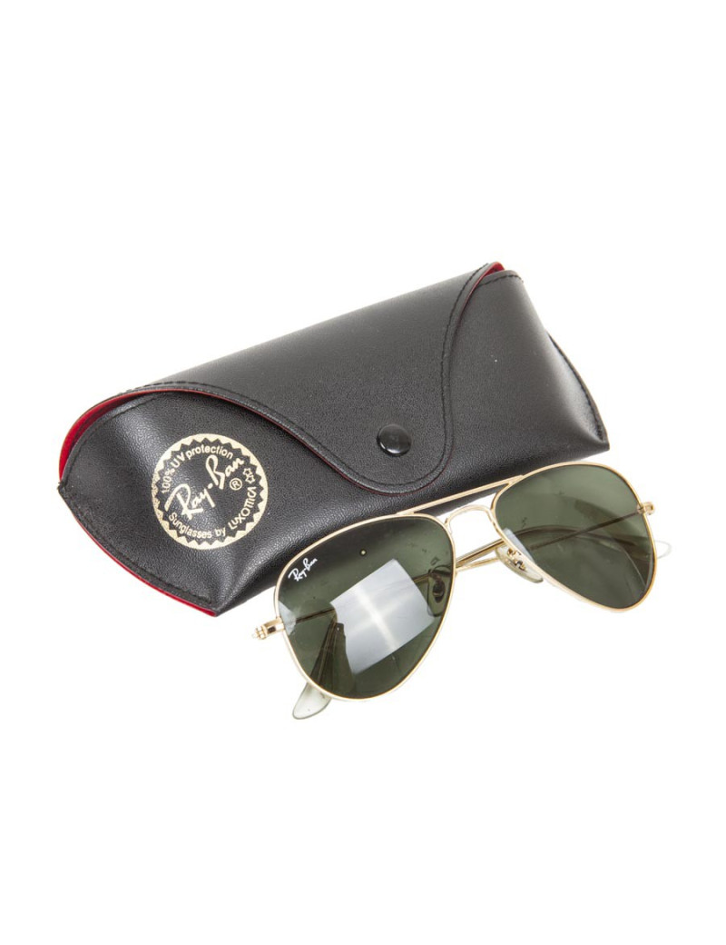 Lunettes de soleil RAY BAN en métal doré