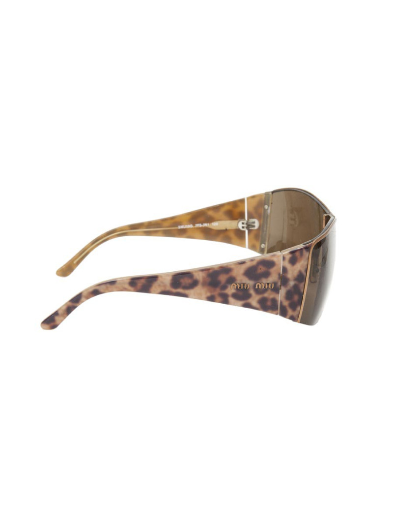 Lunettes de soleil MIU MIU léopard