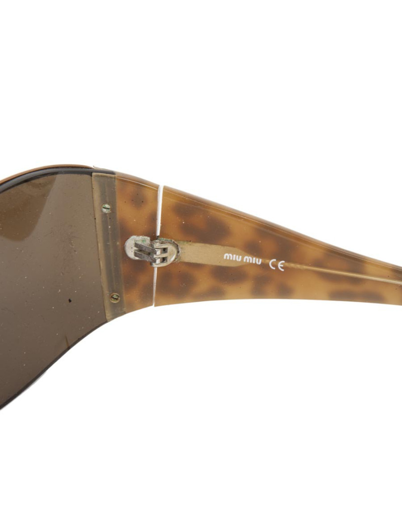 Lunettes de soleil MIU MIU léopard