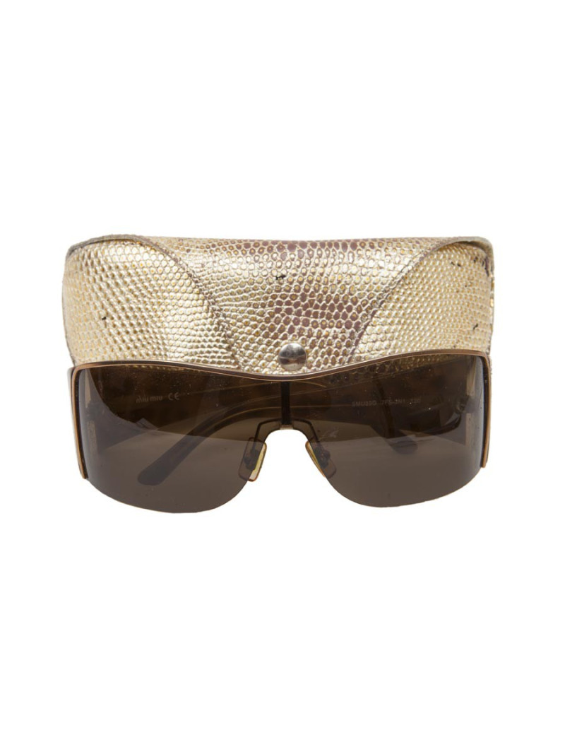 Lunettes de soleil MIU MIU léopard