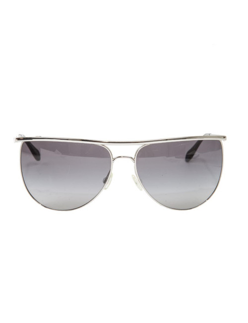 Lunettes de soleil BALMAIN noir et argent