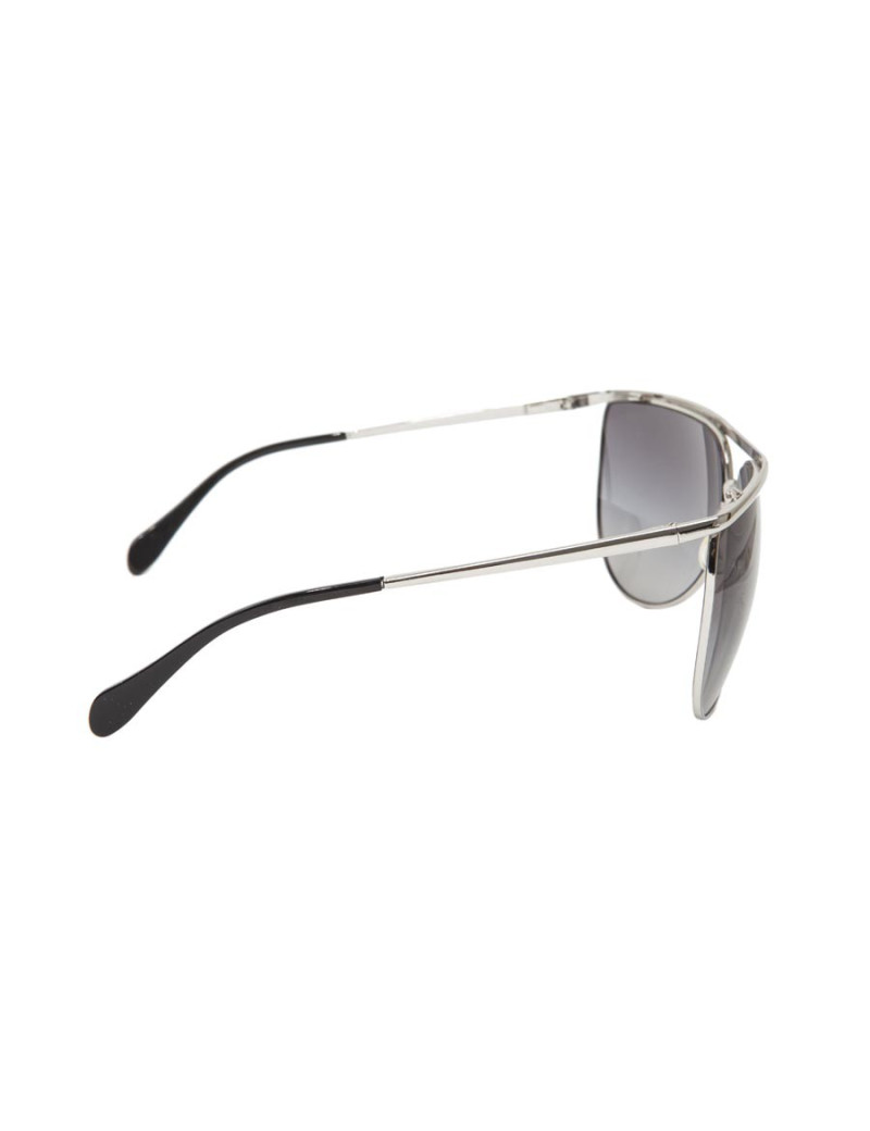 Lunettes de soleil BALMAIN noir et argent