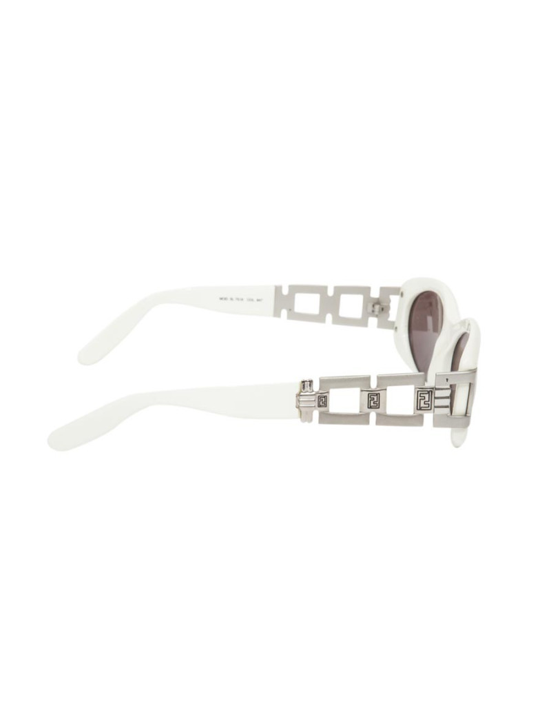 Lunettes de soleil FENDI blanc