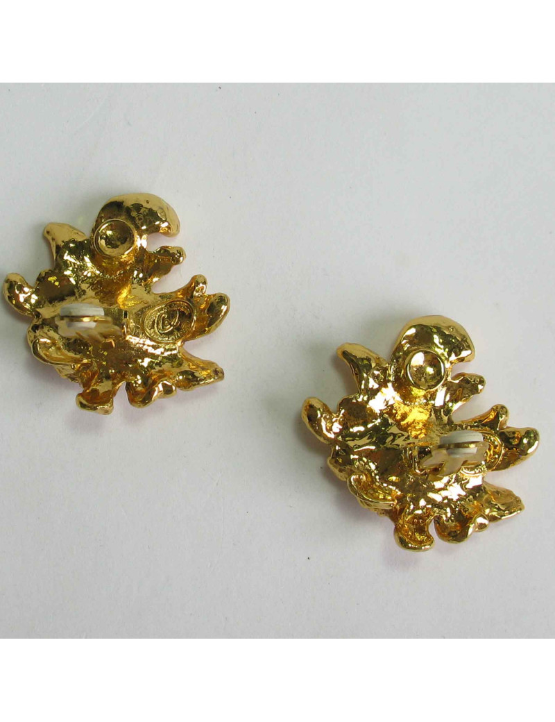 Boucles d'oreille clips CHRISTIAN LACROIX Vintage