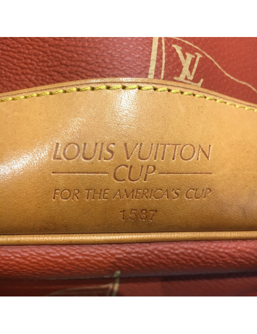 LOUIS VUITTON collector satchel limited edition America's Cup 1587