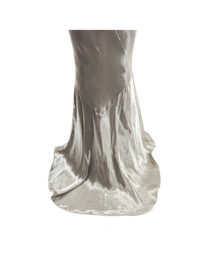 Robe CHRISTIAN DIOR longue ocre