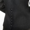 Veste CHANEL T 40 en tweed noir