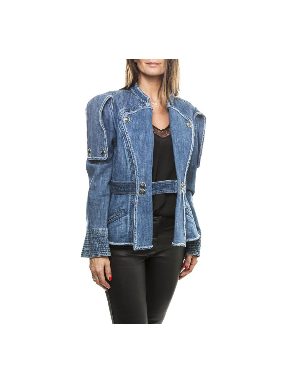 Veste en jean CHANEL T 44