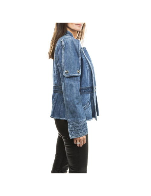 Veste en jean CHANEL T 44