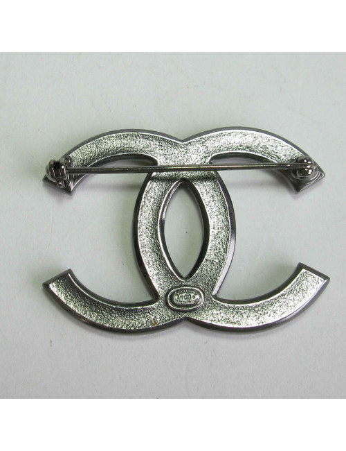 Broche CHANEL double C