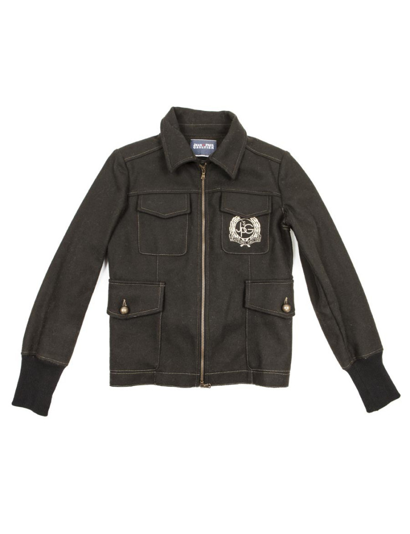 Blouson JEAN PAUL GAULTIER  toile vert kaki