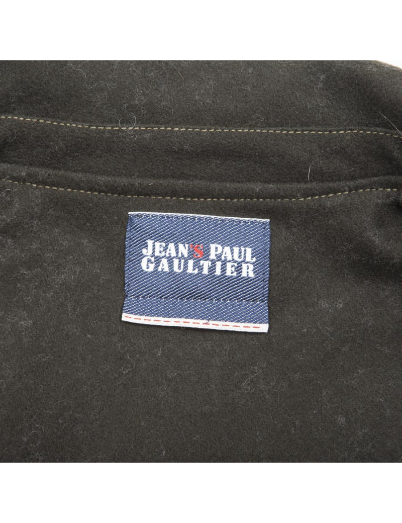 Blouson JEAN PAUL GAULTIER  toile vert kaki