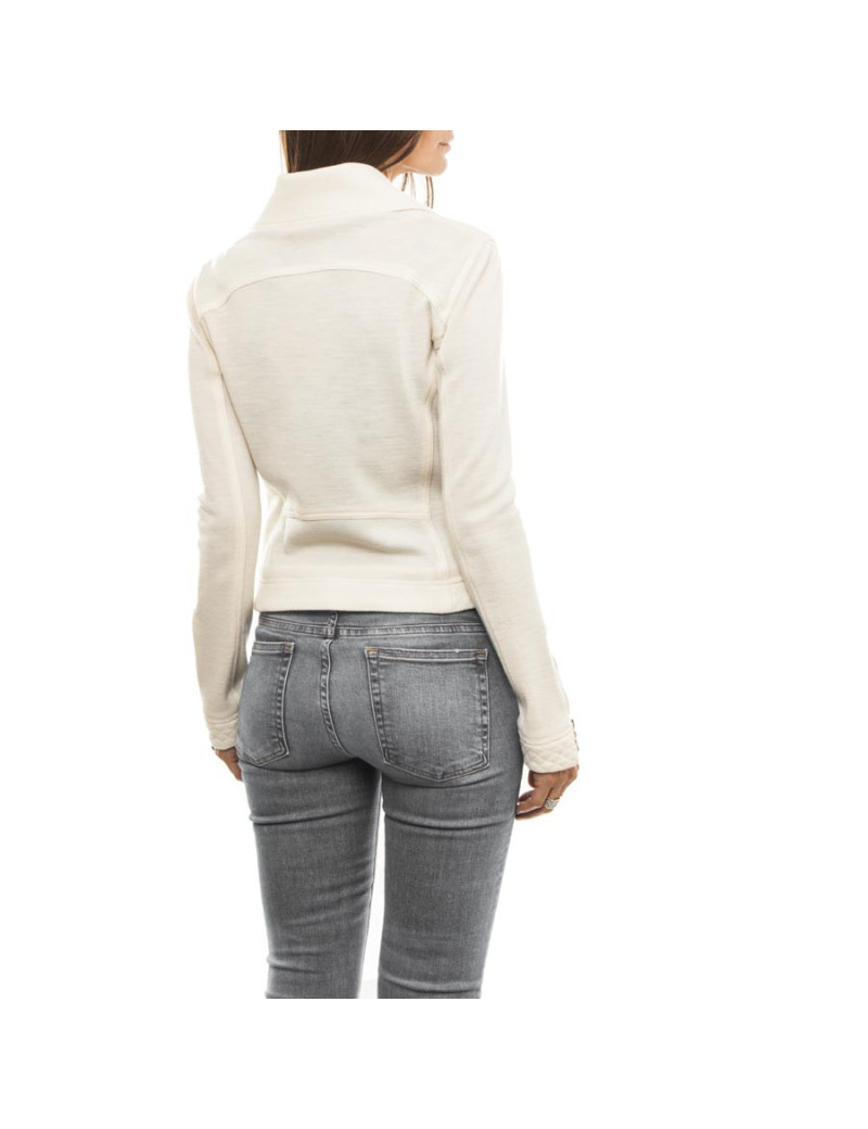 Blouson CHANEL T 38 zippé beige