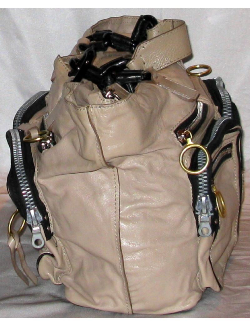 Sac CHLOE en cuir beige