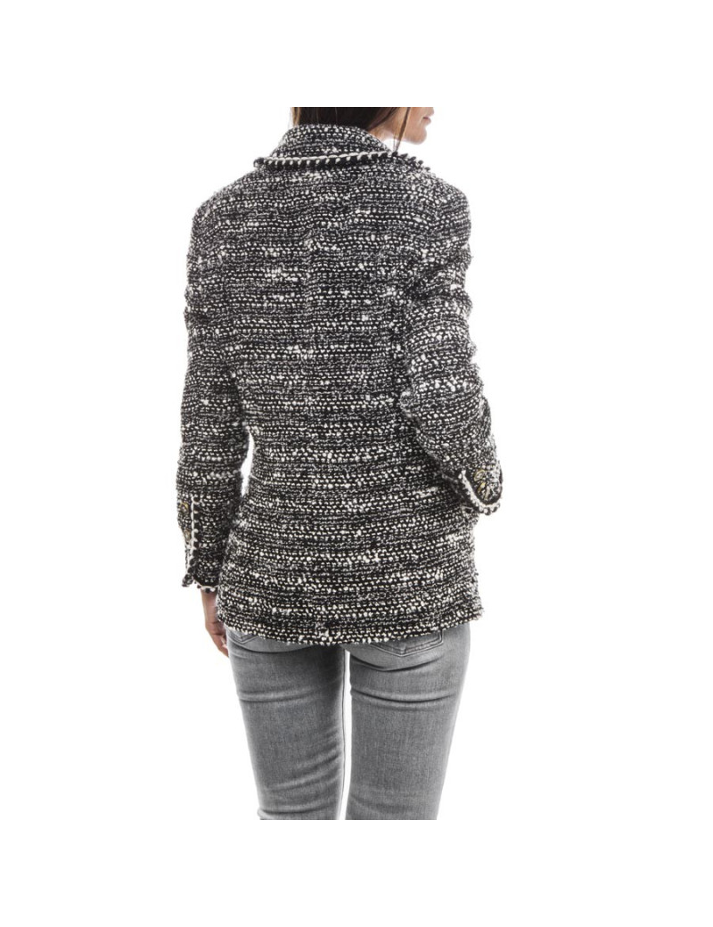 Veste CHANEL T    noire et blanc