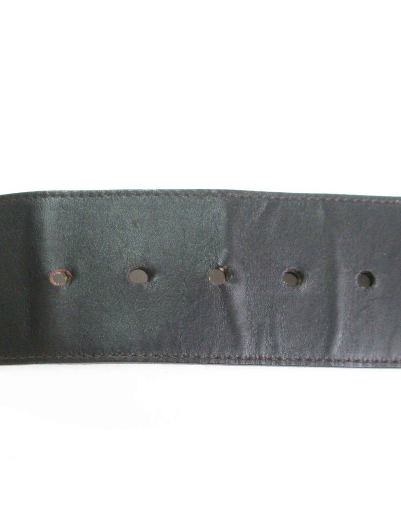 xxx Ceinture  YSL YVES SAINT LAURENT T85 poulain façon léopard