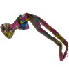Noeud papillon HERMES en foulard de soie multicolore