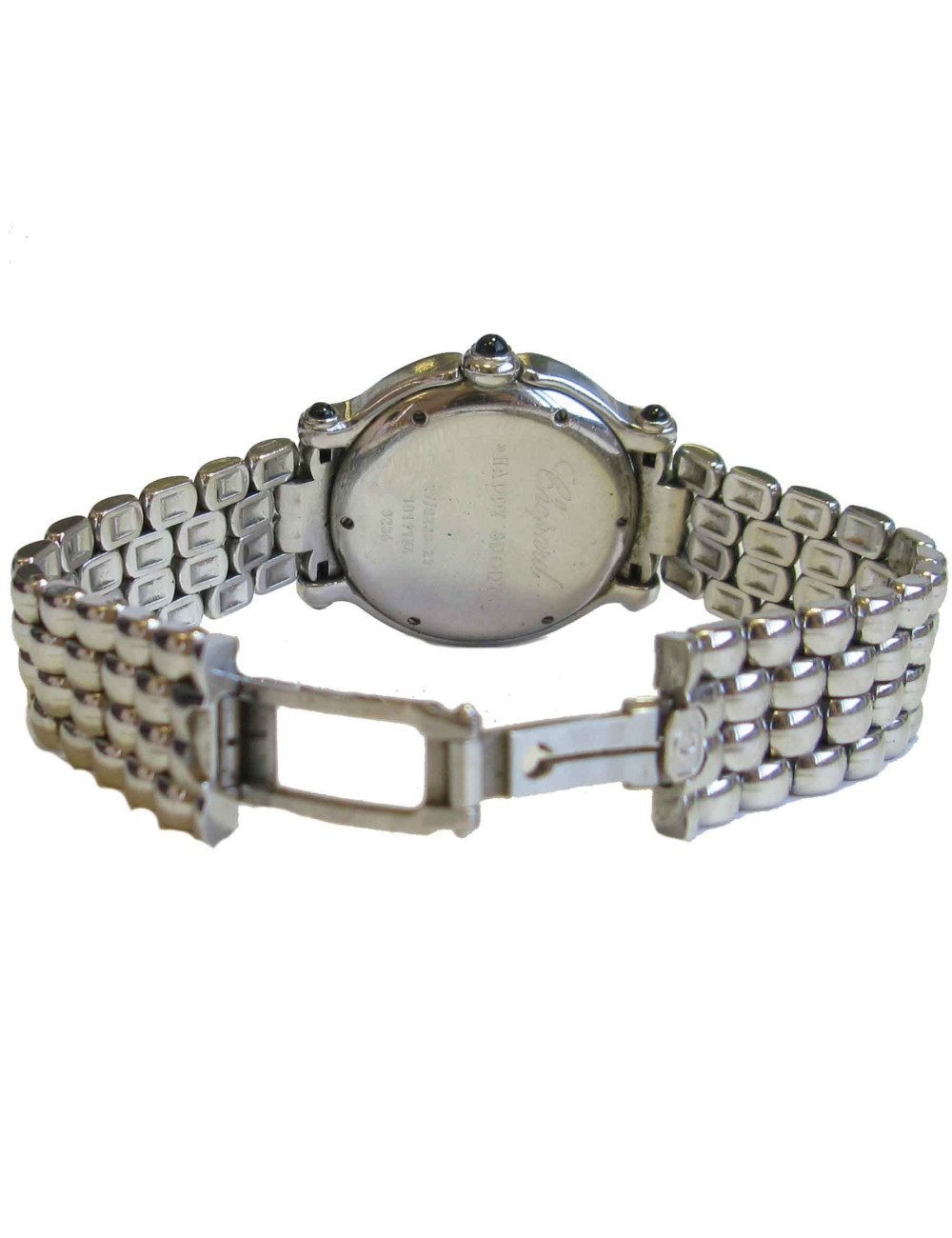 xxx Montre bracelet de dame CHOPARD  "Happy Sport" en acier 