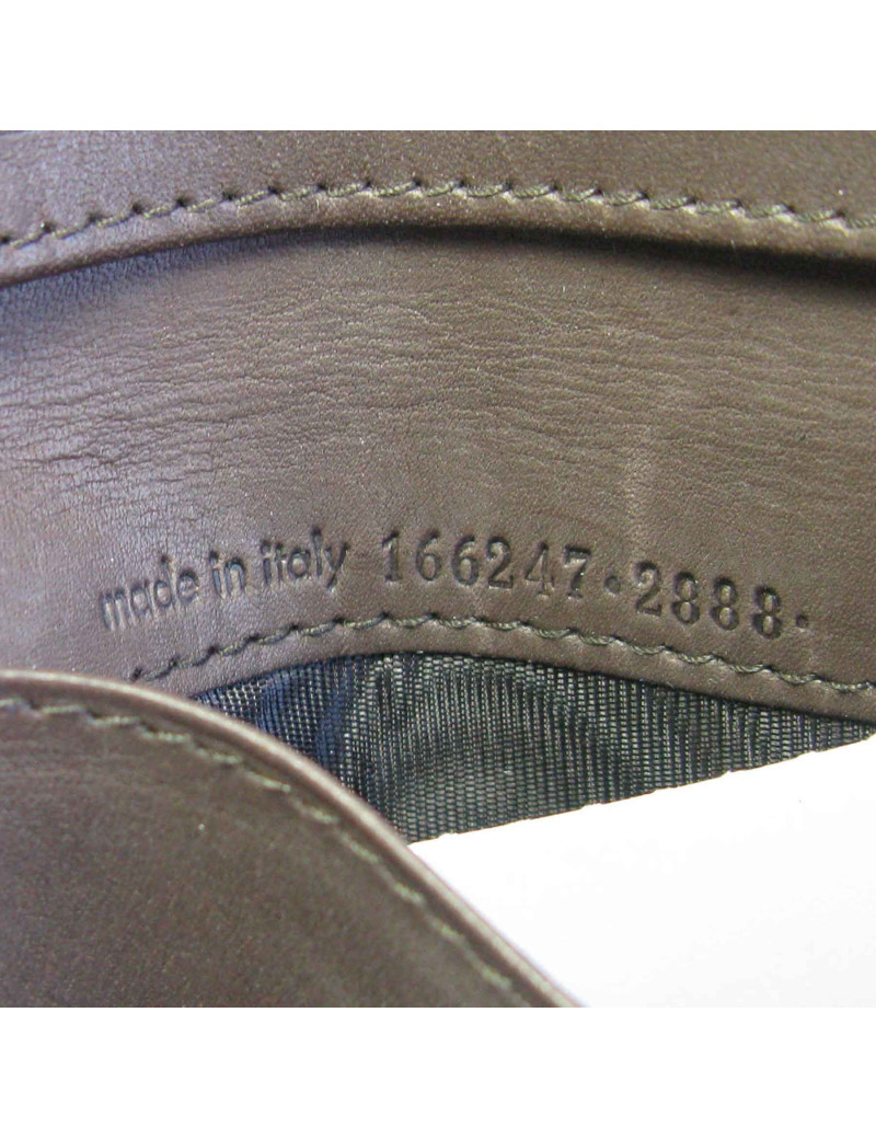 Porte-cartes YVL SAINT LAURENT cuir et tweed