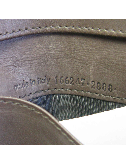 Porte-cartes YVL SAINT LAURENT cuir et tweed