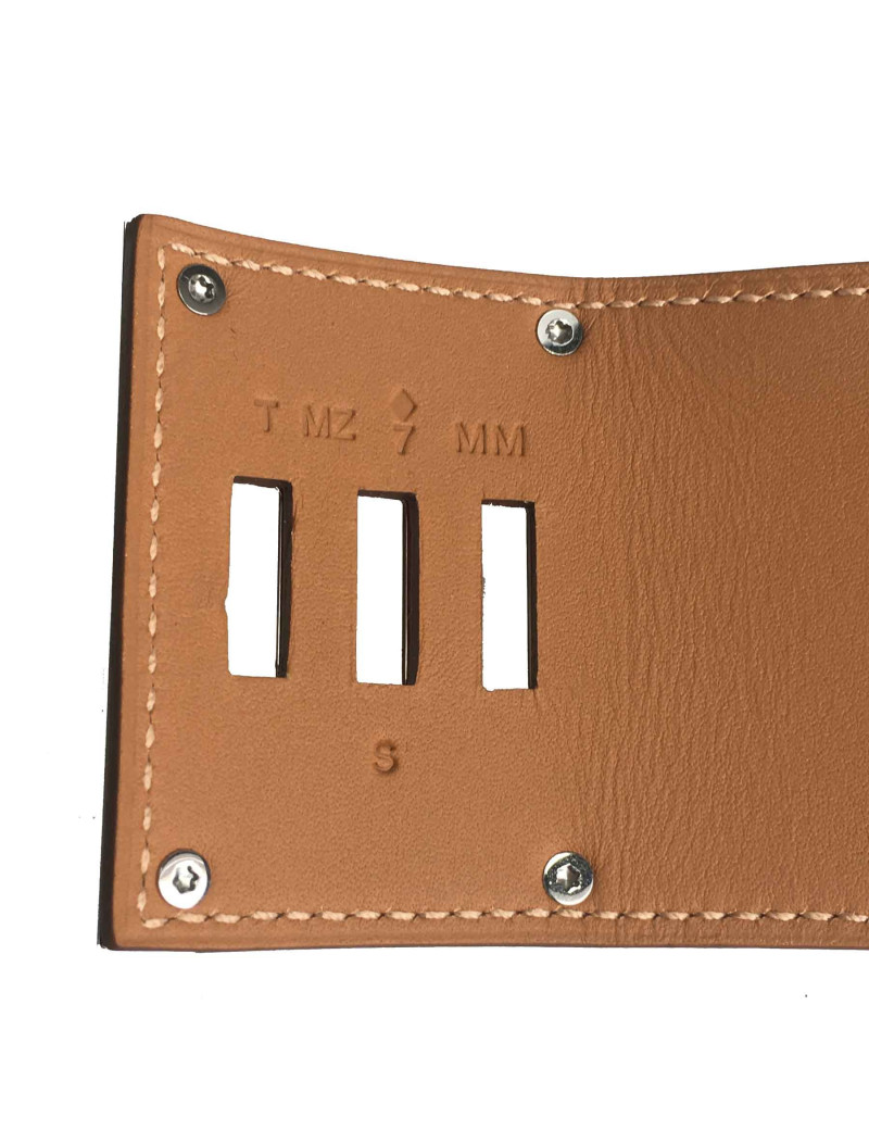 HERMES Extreme cuff in Jaïpur pink Epsom calfskin