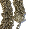 CHANEL Gilded metal chains belt