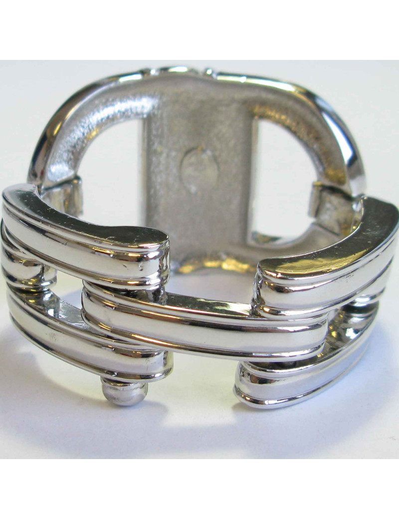 xxx Bracelet CHRISTIAN DIOR en métal argenté