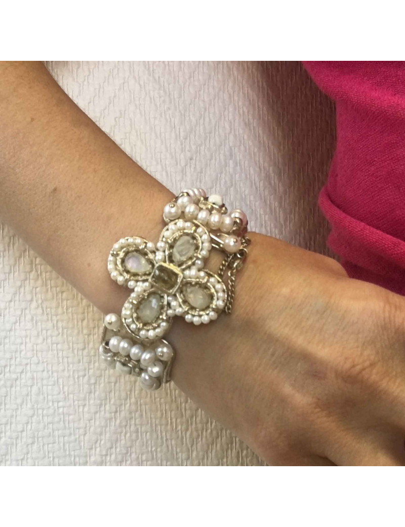 Manchette CHANEL Paris Rome à verifier