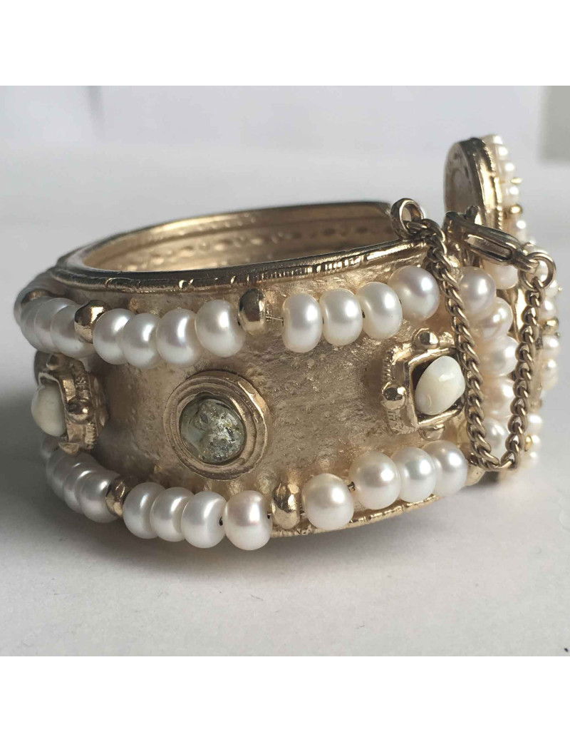 Manchette CHANEL Paris Rome à verifier