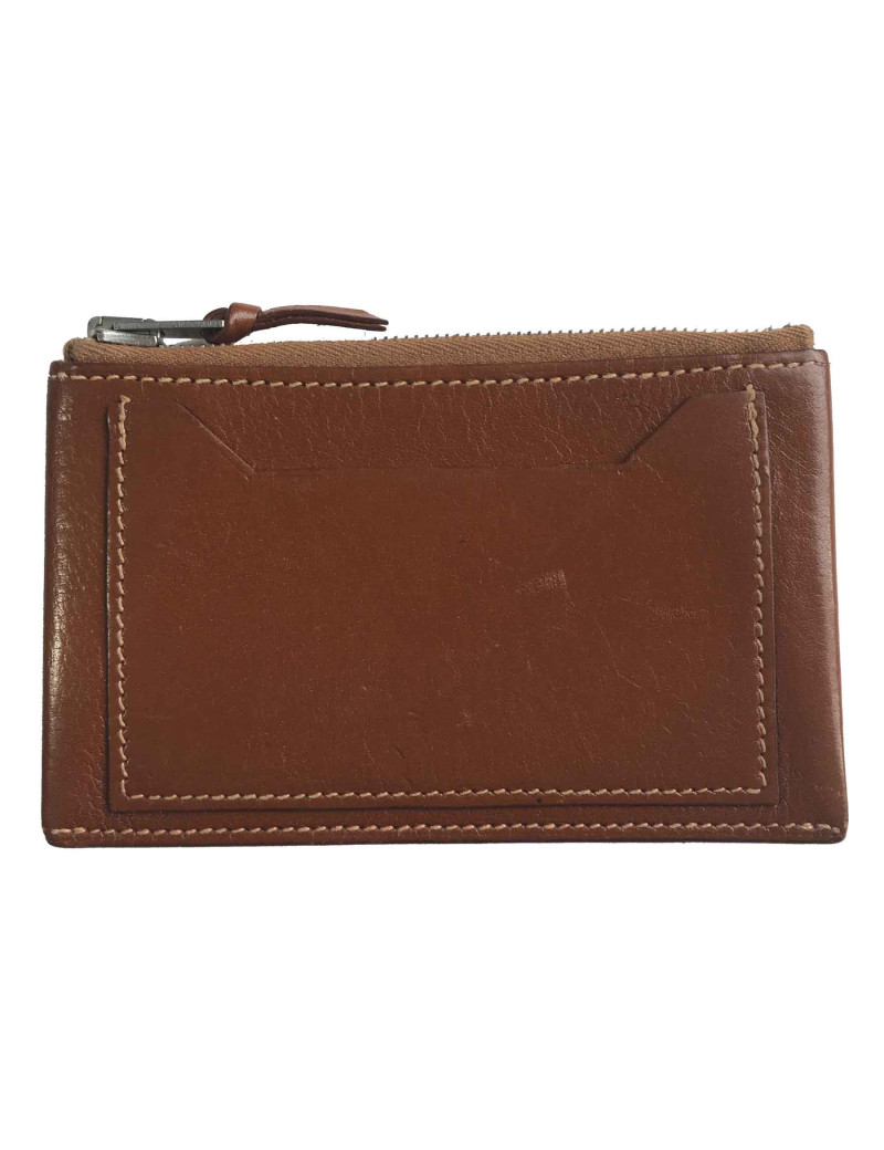 Porte-cartes HERMES en veau barénia