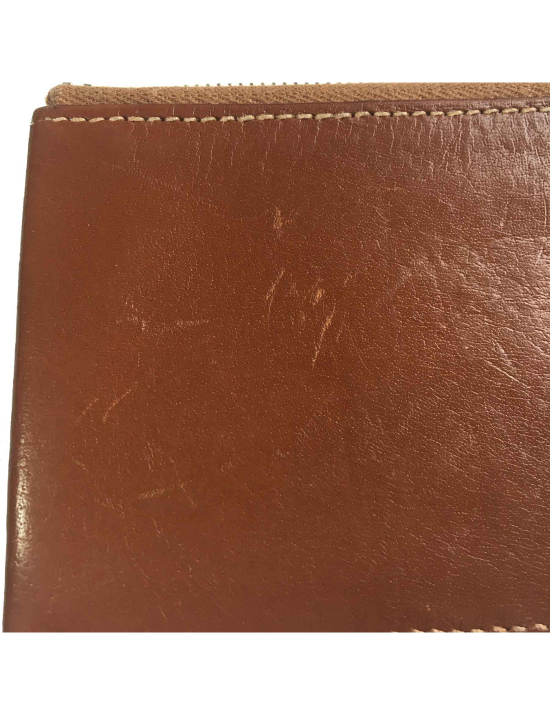 Porte-cartes HERMES en veau barénia