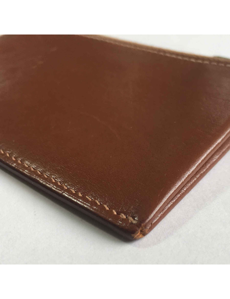 Porte-cartes HERMES en veau barénia